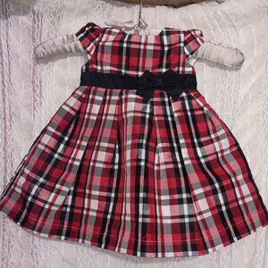 Carters  9m red plaid